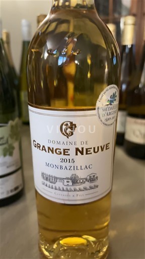 Југозапад Монбазилак Domaine Grange Neuve 2015