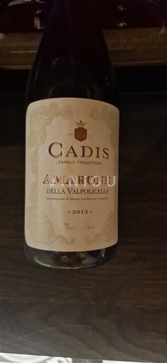 Veneto Амароне дела Валполичела Cadis 2014