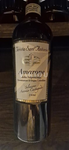 Veneto Amarone della Valpolicella Tenuta Sant'Antonio Selezione Antonio Castagnedi 2006