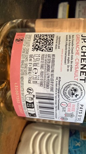 Languedoc og Roussillon Pays d'oc JP Chenet Grenache-Cinsault Ikke-årgang