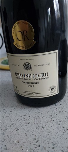 Burgund Beaune Premier Cru Beaune En Rucheret 2022