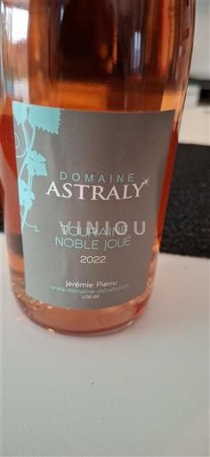 Lugina e Luarës Touraine-noble-joué Domaine Astraly 2022
