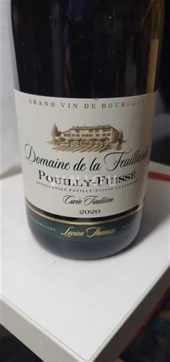 Burgund Pouilly-fuissé Domaine La Feuillarde Tradition 2020
