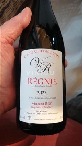 Beaujolais Régnié Vincent Rey Vieilles Vignes 2023