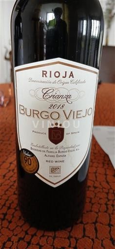 La Rioja Rioja Burgo Viejo Crianza 2018