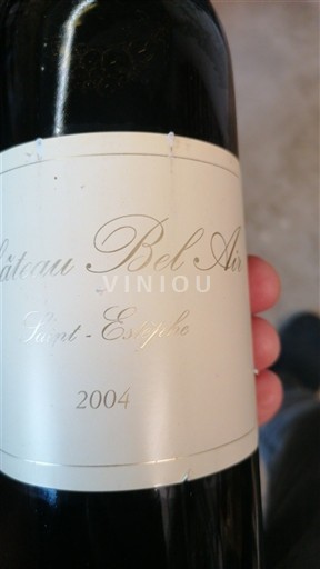 Bordo Сен-Тестеф Château Bélair 2004