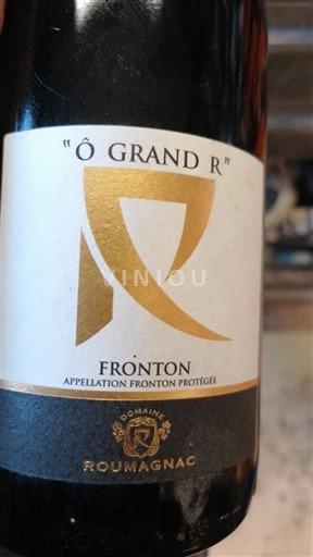 Југозапад Фронтон Domaine Roumagnac Ô Grand R 2015