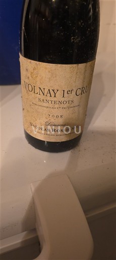 Burgund Ikke spesifisert Premier Cru Nicolas Rossignol Santenots 2008