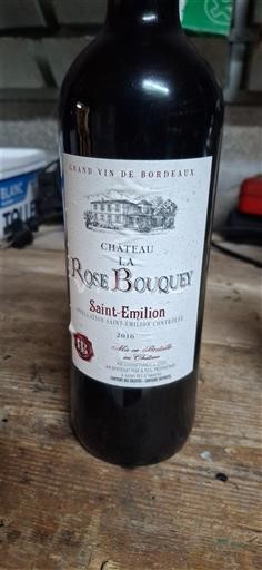 Burdeos Saint-Émilion Château La Rose Bouquey 2016