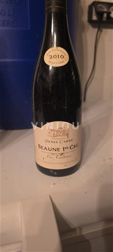 Burgund Beaune Premier Cru Domaine Denis Carré Les tuvilains 2010