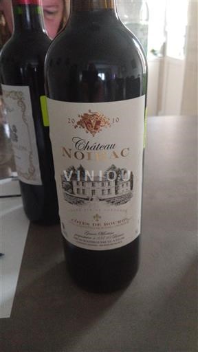 Bordeaux Côtes-de-bourg Château Noillac 2010