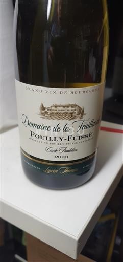 Burgund Pouilly-fuissé Domaine La Feuillarde Christian 2023