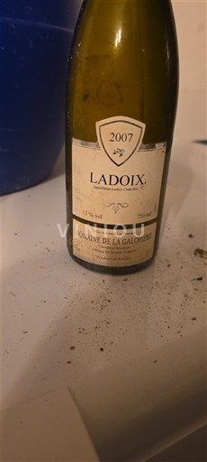 Burgundi Ladoix Domaine La Galopière 2007