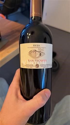 La Rioja Rioja San Vicente 2018