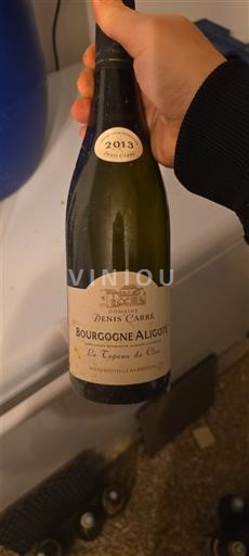 Burgund Bourgogne-aligoté Domaine Denis Carré Le topeau du clou 2013