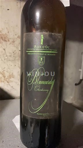 Languedoc og Roussillon Pays d'oc Blancardy Chardonnay Ikke-årgang