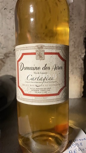 Лангедок Картагена Domaine Aires Cartagène Non Millésimé