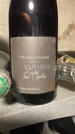 Loire-dalen Saint-Nicolas-De-Bourgueil Vignoble de la Chevalerie Jean Charles 2017