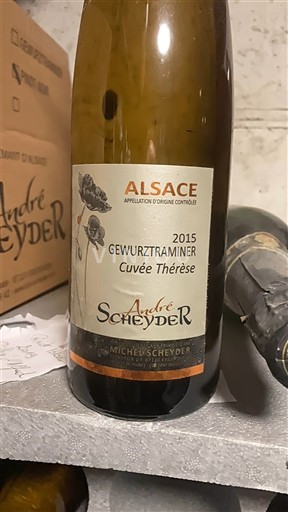 Алзас Гевурцтраминер André Scheyder Thérèse 2015