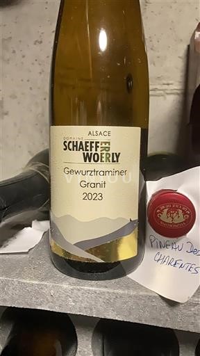 Алзас Гевурцтраминер Domaine Schaeffer-Woerly Granit 2023