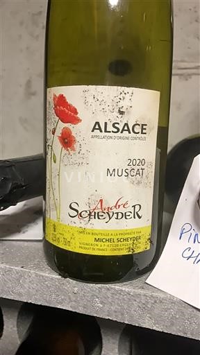 Алзас Мускат André Scheyder Muscat 2020