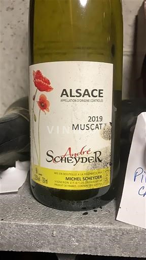 Алзас Мускат André Scheyder Muscat 2019