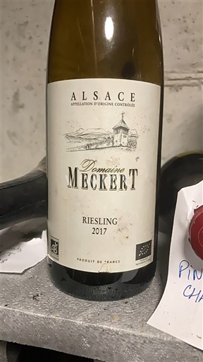 Алзас Аласас Domaine Meckert Riesling 2017