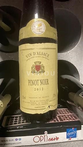 Алзас Пино ноар Cave vinicole de beblenheim 2012