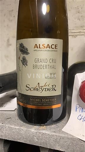 Алзас Rizling Grand Cru André Scheyder Bruderthal 2020