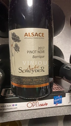 Алзас Пино ноар André Scheyder Barrique 2017