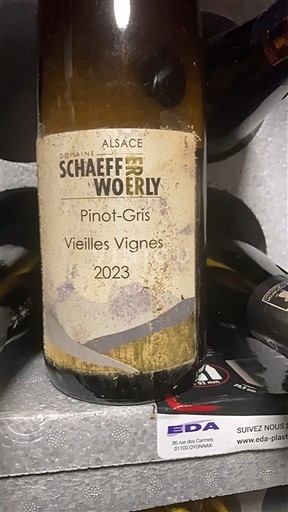 Алзас Пино гри Domaine Schaeffer-Woerly Vieilles Vignes 2023