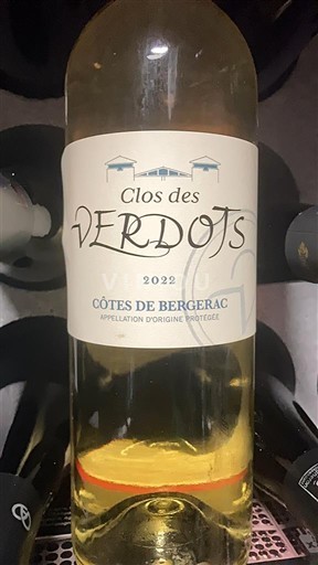 Jugperëndim Côtes-de-bergerac Clos des Verdots 2022