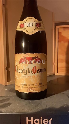 Burgundi Chorey-lès-Beaune Boudier Père & Fils 2017
