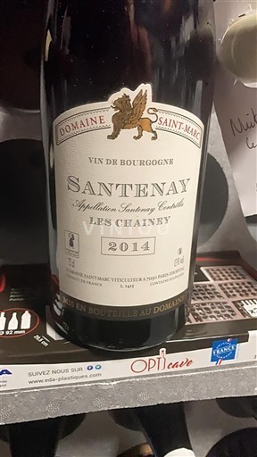 Borgoña Santenay Domaine Saint-Marc Les Chainey 2014