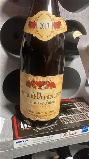 Burgundi Pernand-Vergelesses Premier Cru Chandon de Briailles 1er Cru Les Fichots 2017