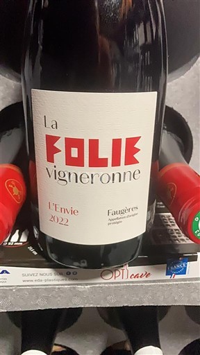 Languedoc Faugères La Folie Vigneronne L'Envie 2022