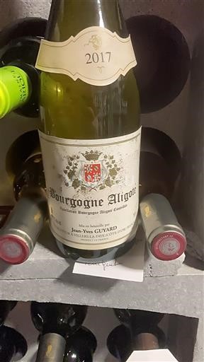 Vini Blanc sec Jean-Yves Guyard 2017 Francia Borgogna Borgogna Aligoté AOC