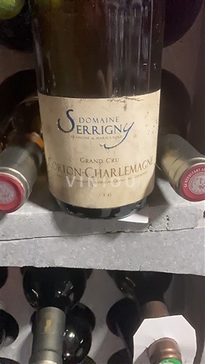 Burgundi Corton-charlemagne Grand Cru Domaine Serrigny 2016
