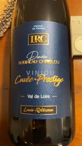 Víno Blanc demi-sec Cuvée Prestige Domaine Robineau Chrisilou 2018 Francie Údolí Loiry Anjou AOC