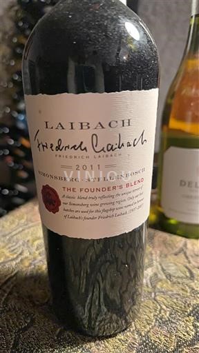 Primorski region Стелленбош Laibach The Founder's Blend 2011