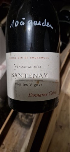 Borgoña Santenay Domaine Colin Vieilles Vignes 2013