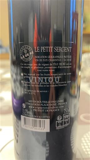 Југозапад Nespecificirano Vignerons de l'Île de Ré 2023