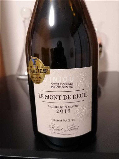 Шампања Šampanjac Robert Allait Le Mont de Reuil 2016