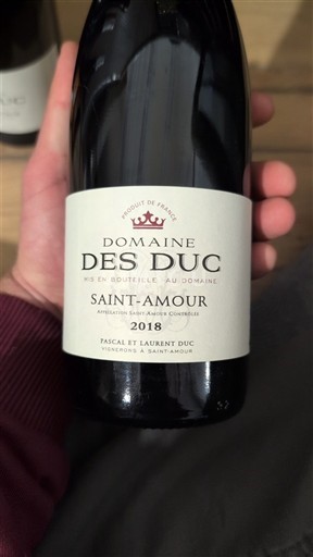 Beaujolais Saint-Amour Domaine Duc 2018