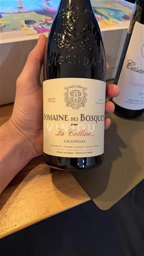 Рона долина Gigondas Domaine Bosquets La Colline... 2022