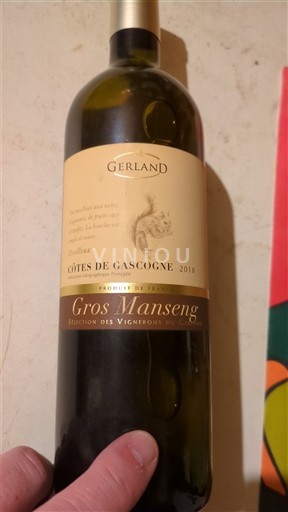 Jugperëndim Bregdeti i Gasconisë Gerland Gros Manseng Sélection des Vignerons 2018
