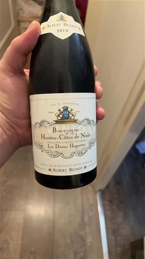 Bourgogne Hautes Côtes de Nuits Albert Bichot Les Dames Huguettes 2019