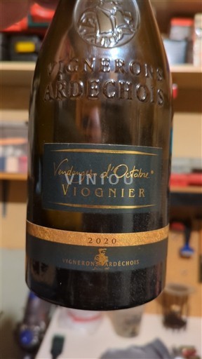Alpi i Rodoska oblast Ardeš Vignerons Ardéchois Vendanges d'Octobre Viognier 2020