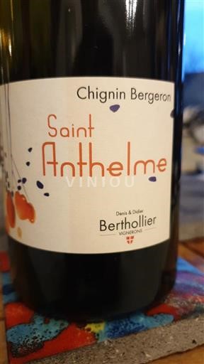 Savoie og Bugey Chignin-Bergeron Berthollier Saint Anthelme 2021