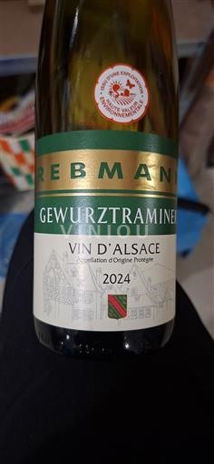 Алзас Аласас Riebmann Gewurztraminer 2024